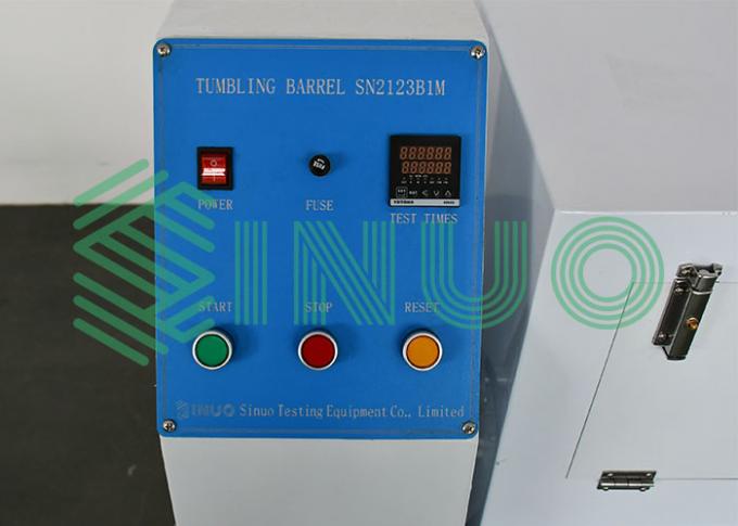 Controle livre de caída do botão do instrumento do teste da queda do tambor IEC60068-2 3
