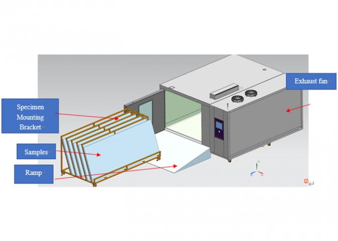 Câmara de ensaio de calor de umidade constante para ensaio de painel solar IEC60068-2 3