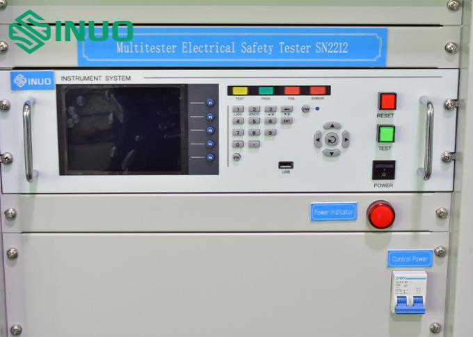 Verificador elétrico da segurança do multímetro 5KVA do IEC 60335-1 com 6 funções 1