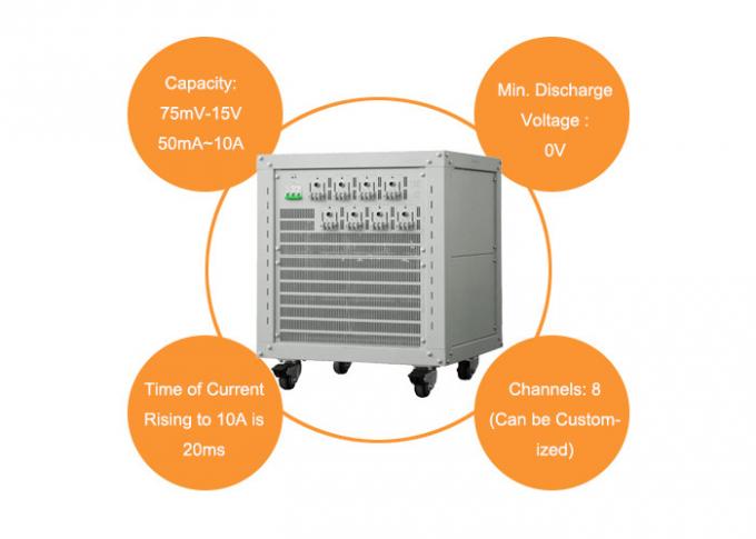 Analisador preliminar da descarga da carga do equipamento de teste da capacidade das baterias secas de 15V/10A 30V/10A 0