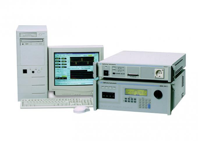 Corrente do harmônico do equipamento de teste da compatibilidade electrónica do IEC 61000-3-2/de flutuações e cintilação da tensão teste do IEM 0