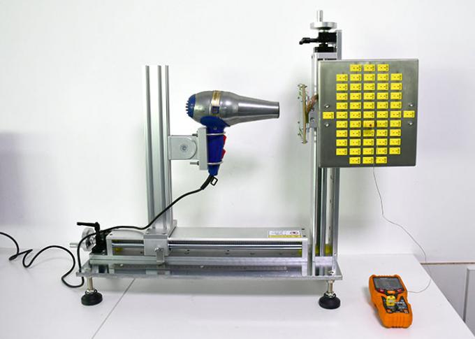 Dispositivo de medição Handheld UL859 da temperatura do ar da tomada dos secadores de cabelo 0