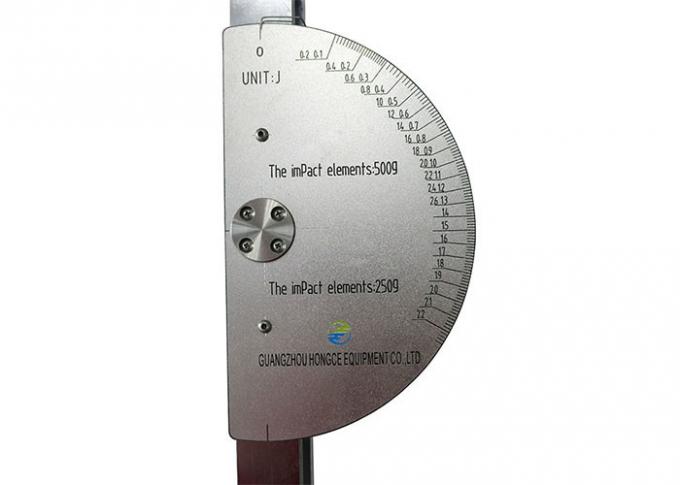 Dispositivo da calibração do anexo A da cláusula IEC60068-2-63 para o instrumento do teste do martelo da mola 0