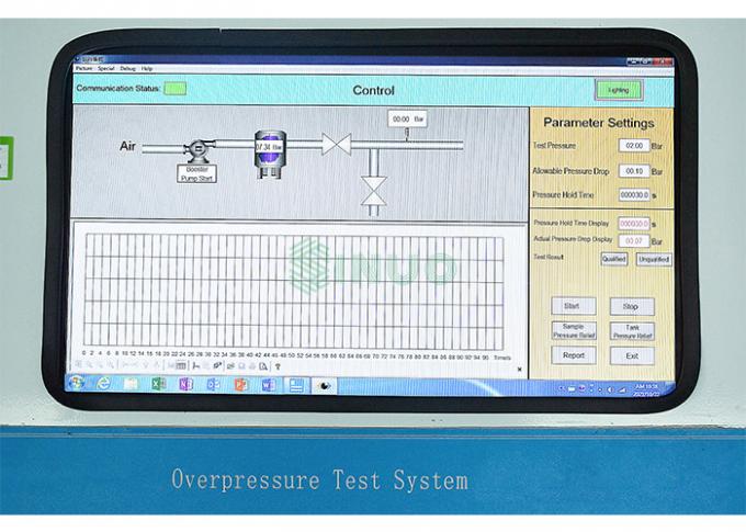 IEC 62196 sobre - o sistema de teste da pressão para acessórios do veículo elétrico 0