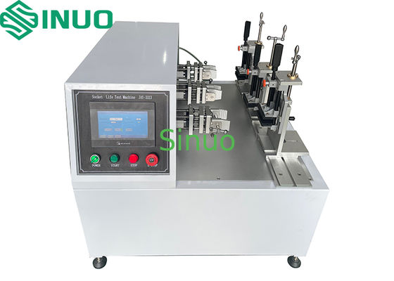 QUALIDADE  3-Station Synchronous Plugs Socket-outlets Switches Endurance Test Equipment fábrica