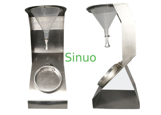 QUALIDADE  150mm Medical Material Tester With PP Funnel Stainless Steel Specimen Holder fábrica
