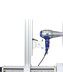 IEC 61855 Figura 9 Sistema de ensaio do volume de ar dos secadores para uso doméstico e para fins similares 0