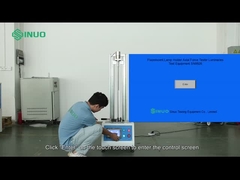 Equipamento de teste das luminares do verificador da força axial do suporte da lâmpada fluorescente do IEC 60598-1