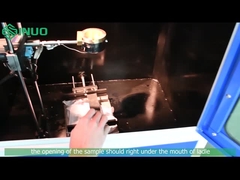 Câmara flamejante quente do teste da combustão da inflamabilidade do óleo do 60950-1:2013 do IEC