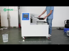 O instrumento de derramamento do teste para o volume do escapamento do teste de Cookware cumpre EN 12983-1 das BS