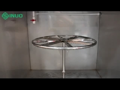 IEC 60529 2013 câmara impermeável do teste de IPX1 IPX2 com o controlador do LCD da placa do gotejamento