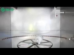 Câmara vertical do teste da proteção do ingresso do gotejamento da água de IEC60598-1 IPX1~4 e da água do pulverizador