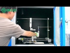 IEC 60335-1 Aparelho de ensaio de chama de agulha para ensaio de inflamabilidade e resistência ao fogo dos materiais