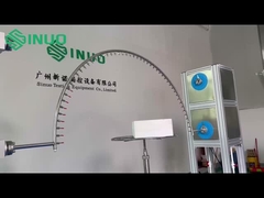 Sistema de Teste de Impermeabilidade IPX3 IPX4 IEC 60529 Equipamento de Teste de Chuva com Tubo Oscilante