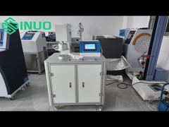 Como a eficiência da filtragem de tecido fundido é testada