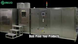 Câmara de teste de areia e poeira MIL STD 810G