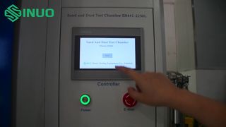 Testes da areia & da poeira do IEC 60529 da câmara do teste da areia e da poeira de IP5X IP6X para peças automotivos