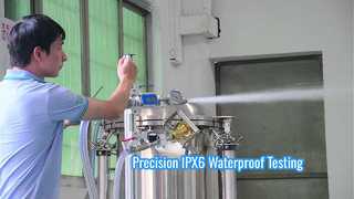 Conjunto de bocal de jato IPX6 com medidor de vazão digital Ф12,5mm 100±5 L/min