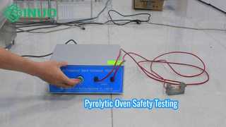 Tiny Spark, teste de segurança sério! ⚡ Teste de forno pirolítico IEC 60335-2-6