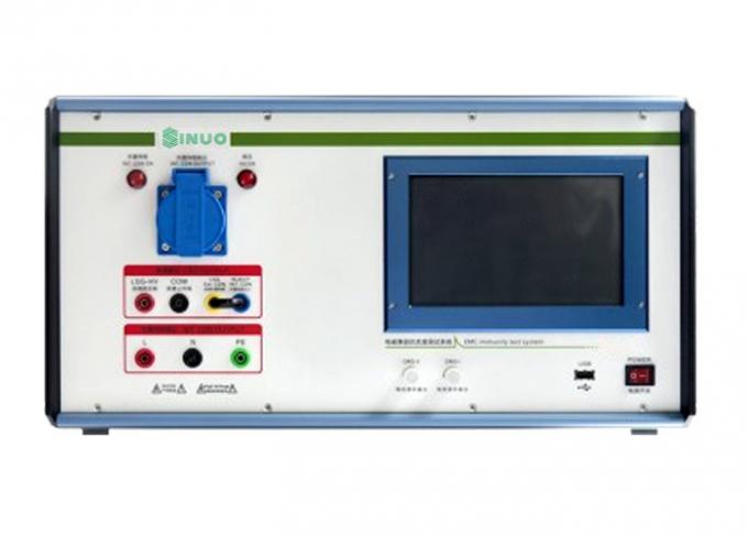 Teste oscilatório de soada da imunidade das ondas do gerador da onda do equipamento de teste da compatibilidade electrónica do IEC 61000-4-12 0