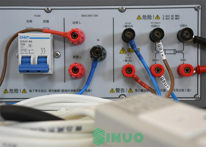 Verificador elétrico da segurança de 5.4.5.2 da cláusula do IEC 62368-1 1